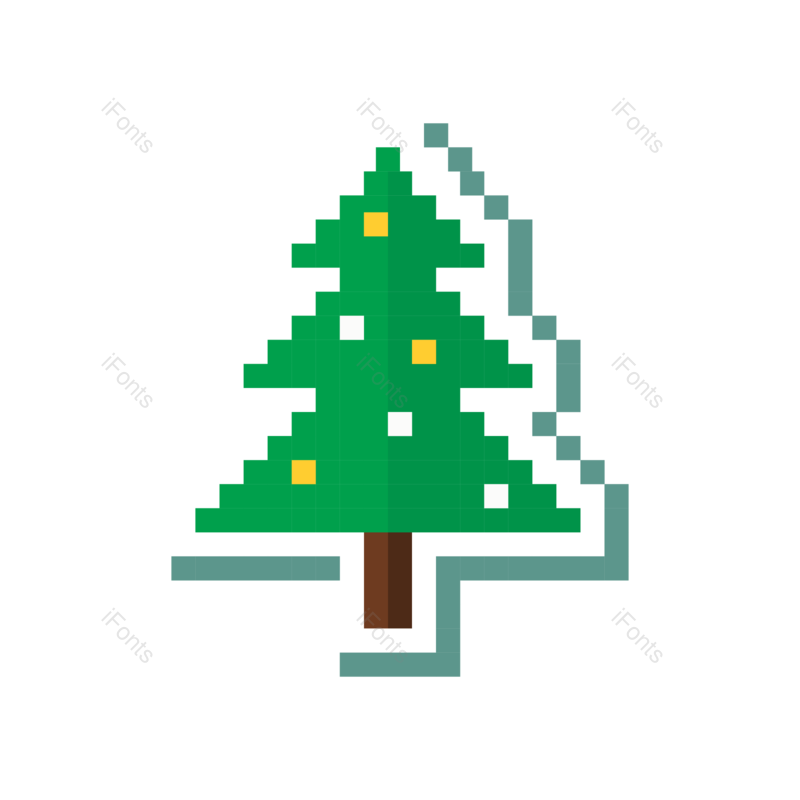 效果图片,卡通图案元素,扁平图标PNG,像素免抠素材